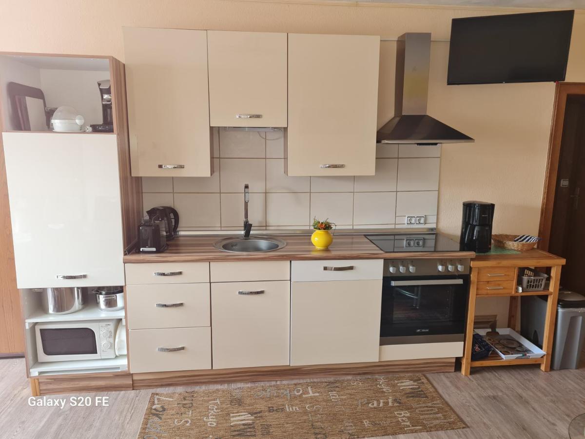 Ferienwohnung Kranich Бад Захса Екстериор снимка